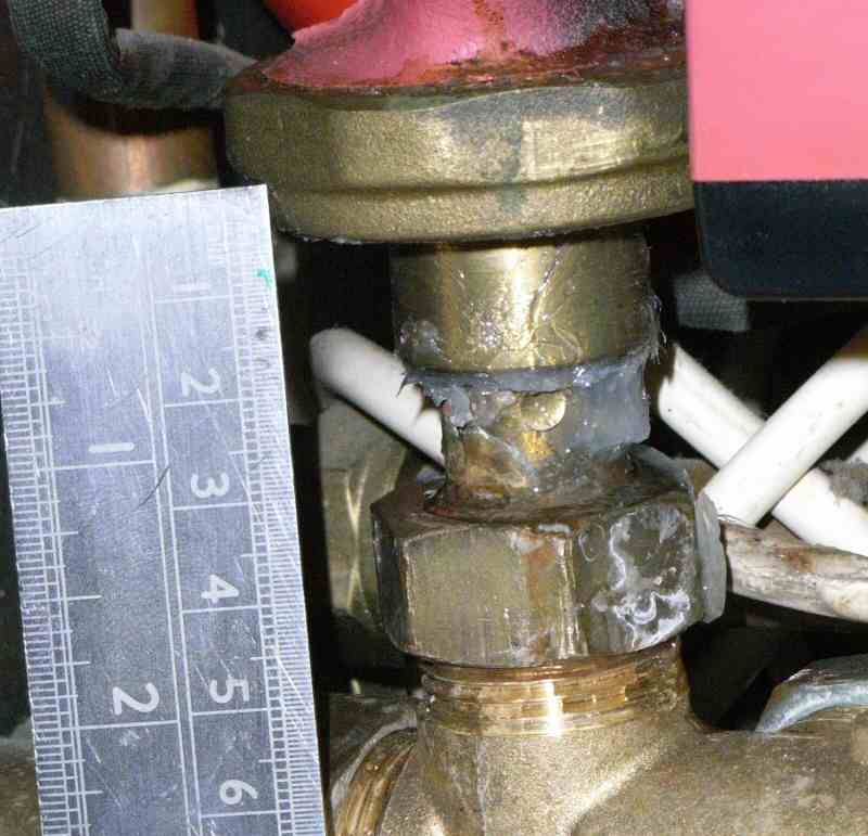 Leaking central heating pump connector DIYnot Forums